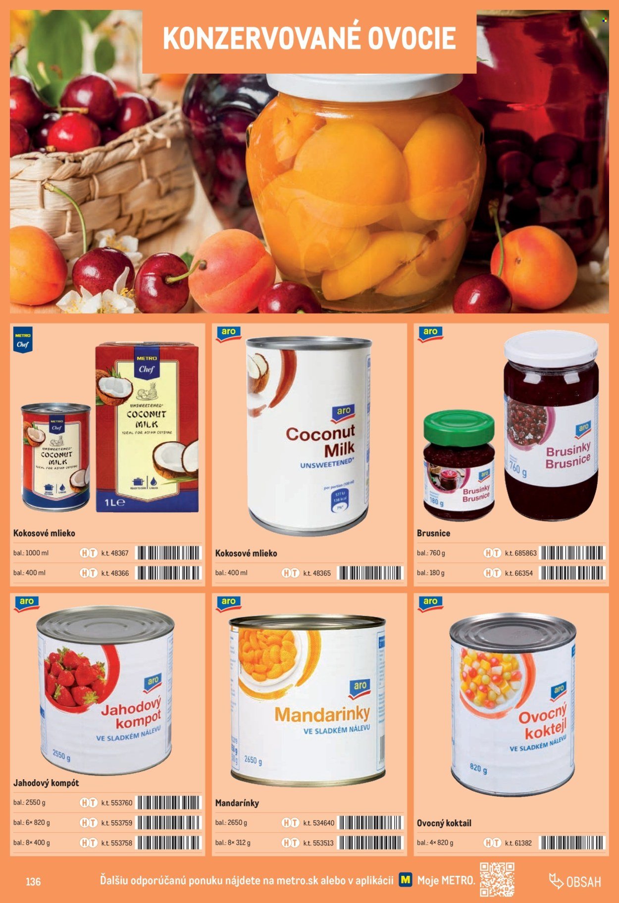 METRO leták - Katalóg vlastných značiek METRO (2025-10-01 - 2025-12-31) | 136