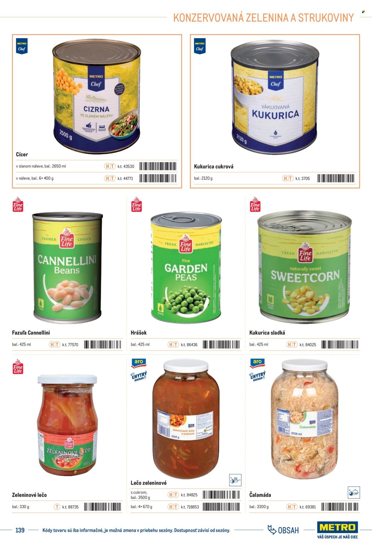 METRO leták - Katalóg vlastných značiek METRO (2025-10-01 - 2025-12-31) | 139
