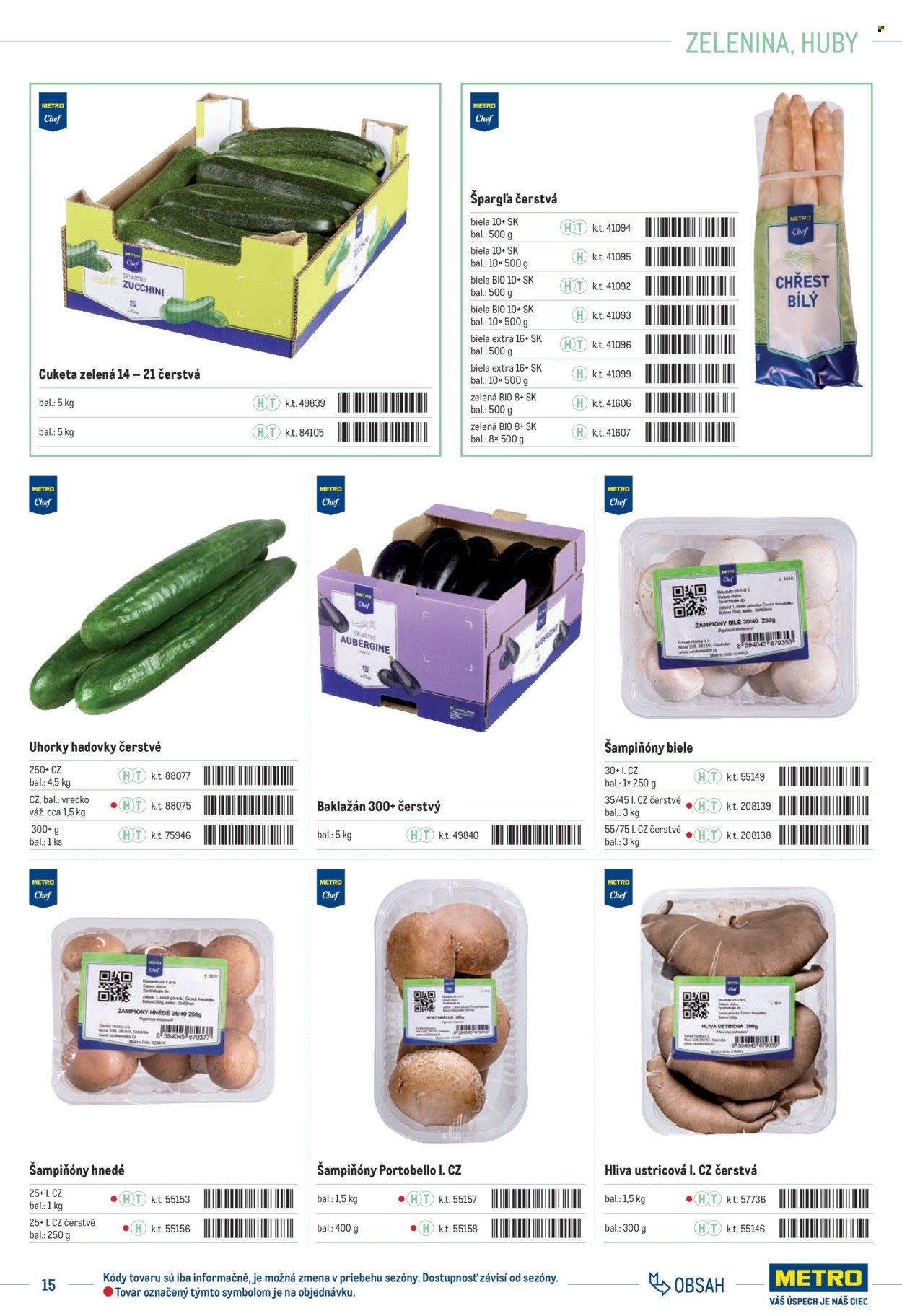 METRO leták - Katalóg vlastných značiek METRO (2025-10-01 - 2025-12-31) | 15