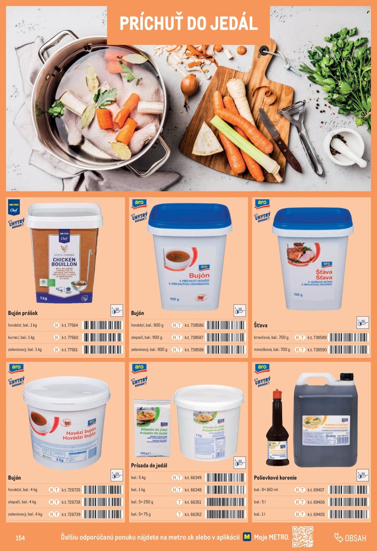 METRO leták - Katalóg vlastných značiek METRO (2025-10-01 - 2025-12-31) | 154