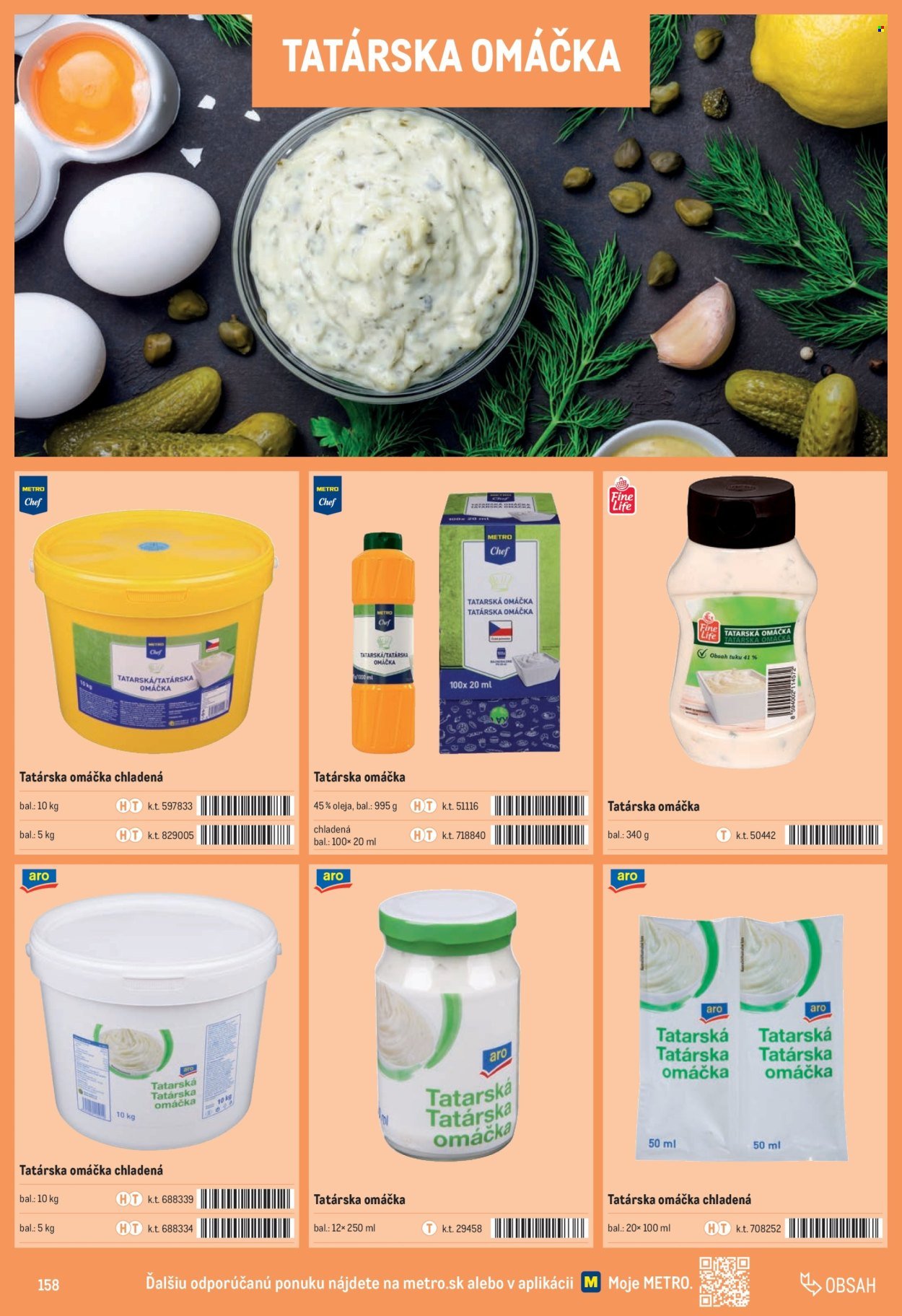 METRO leták - Katalóg vlastných značiek METRO (2025-10-01 - 2025-12-31) | 158
