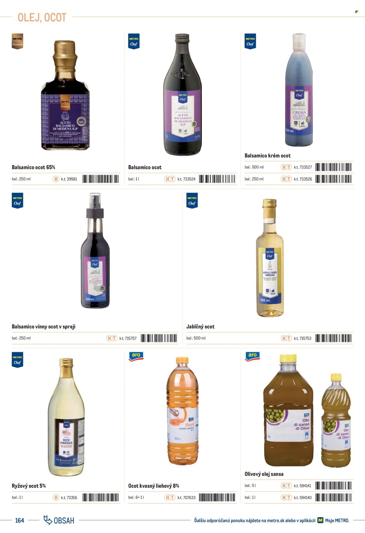 METRO leták - Katalóg vlastných značiek METRO (2025-10-01 - 2025-12-31) | 164