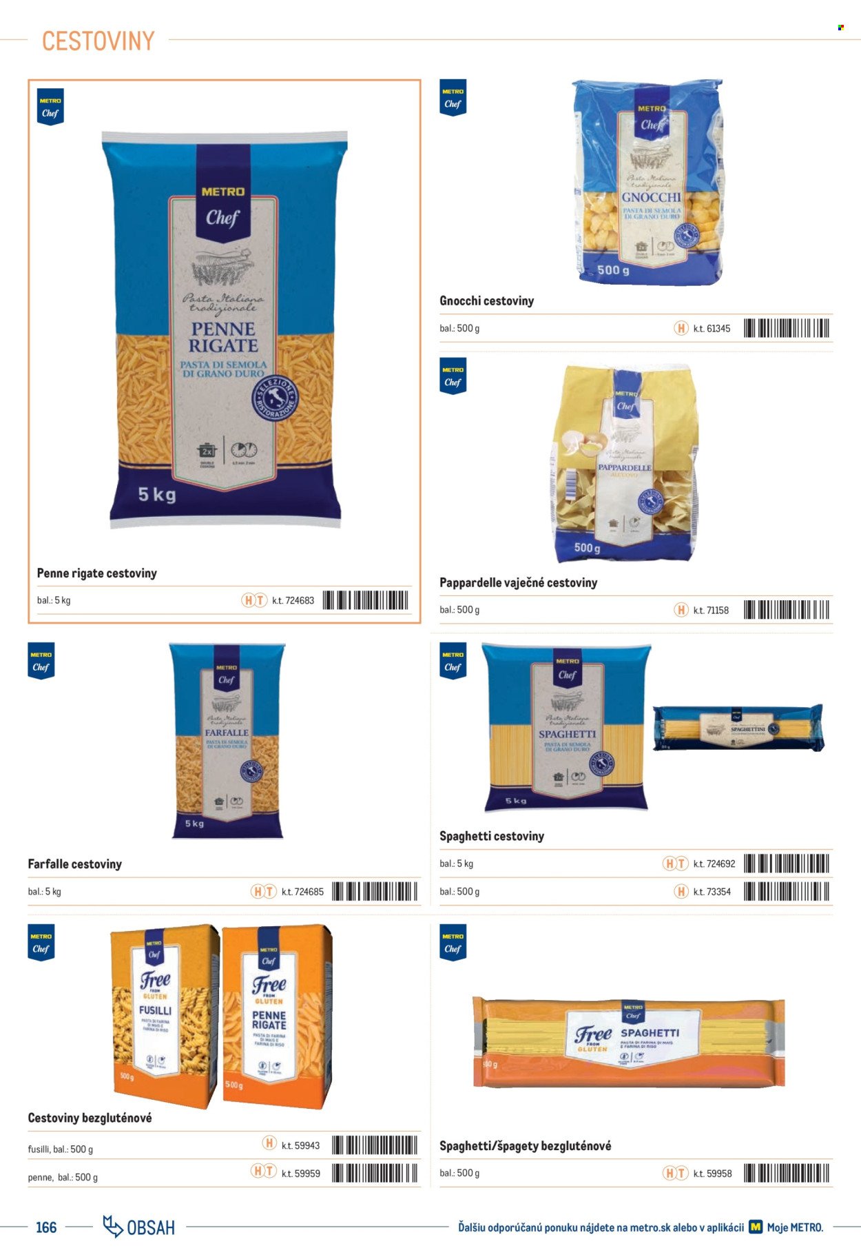 METRO leták - Katalóg vlastných značiek METRO (2025-10-01 - 2025-12-31) | 166