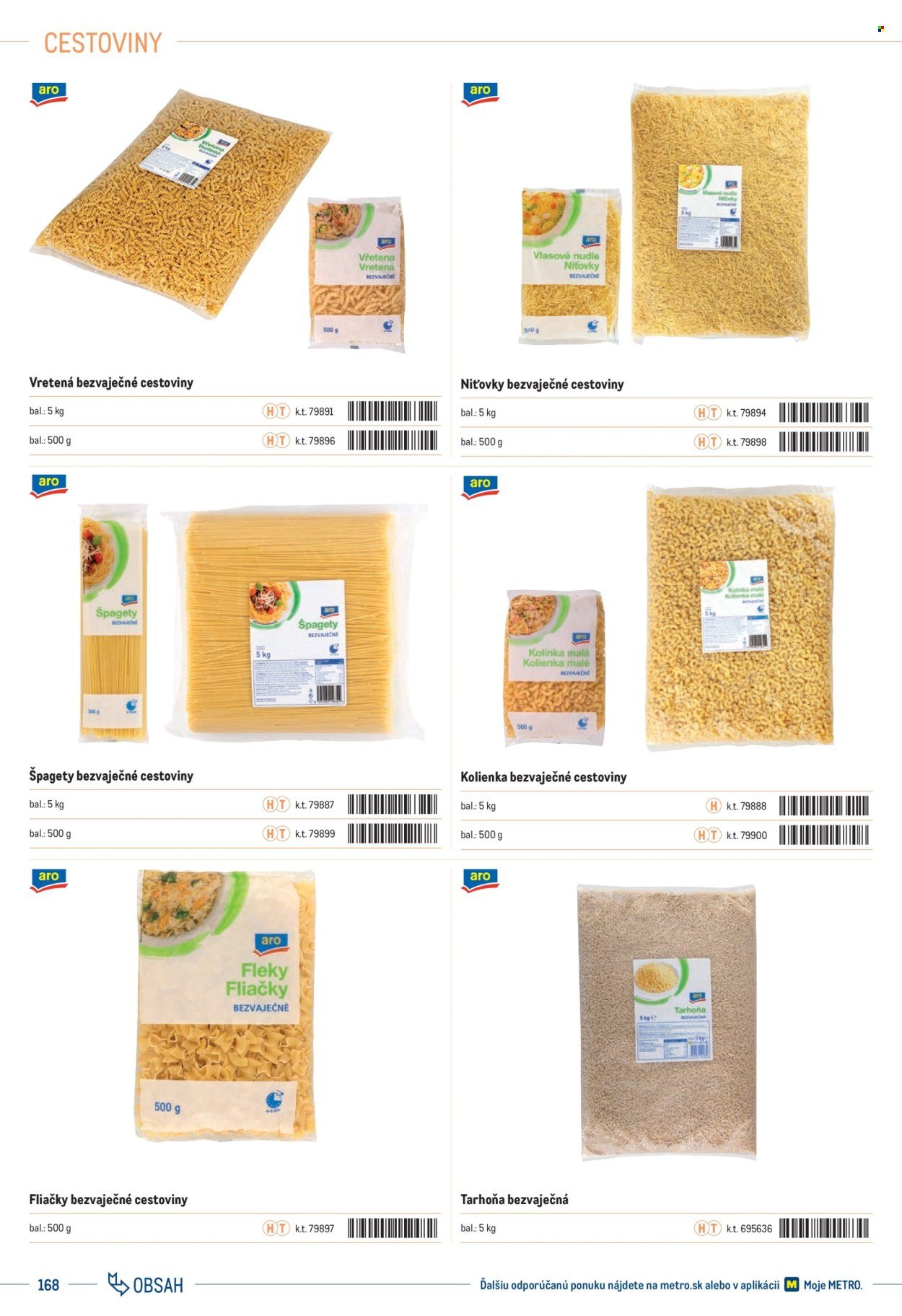 METRO leták - Katalóg vlastných značiek METRO (2025-10-01 - 2025-12-31) | 168
