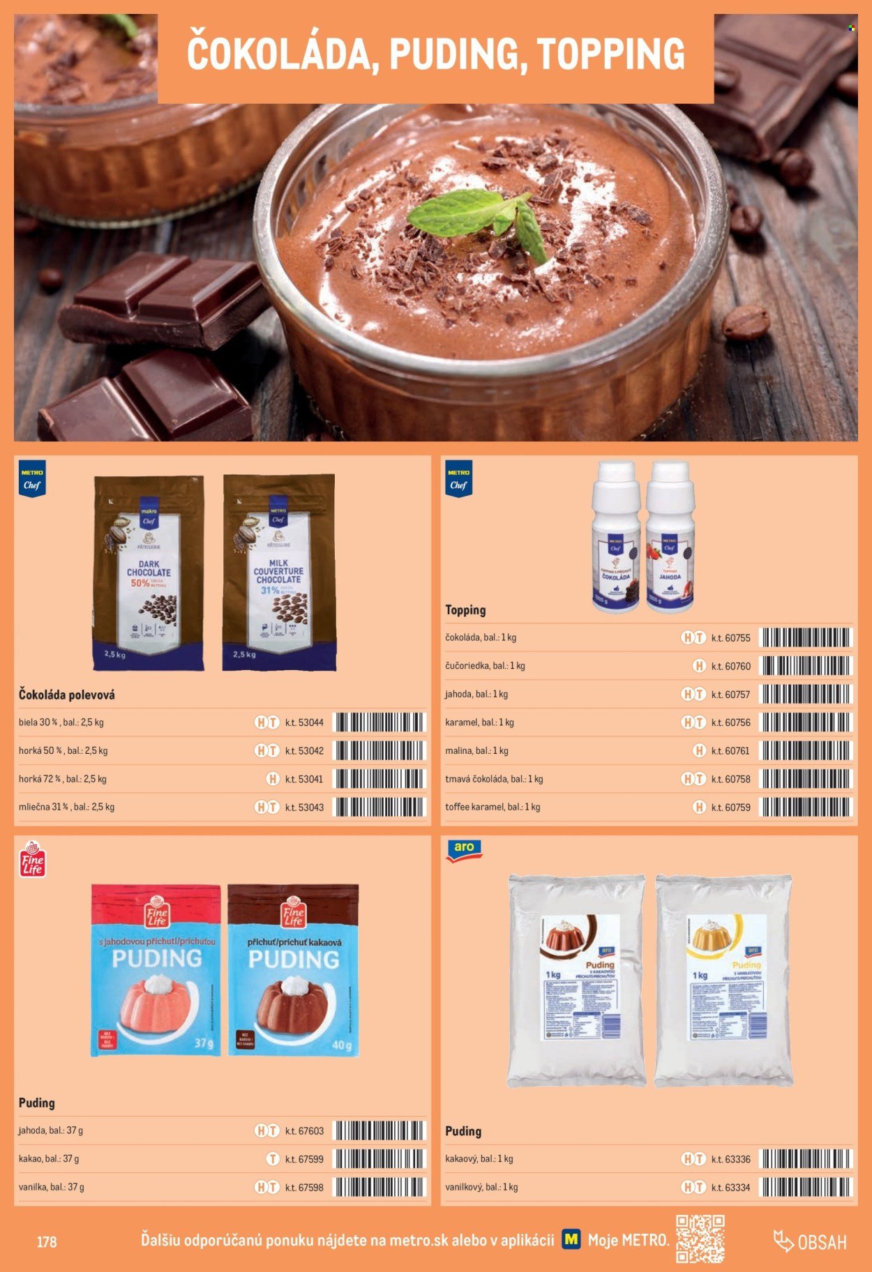 METRO leták - Katalóg vlastných značiek METRO (2025-10-01 - 2025-12-31) | 178