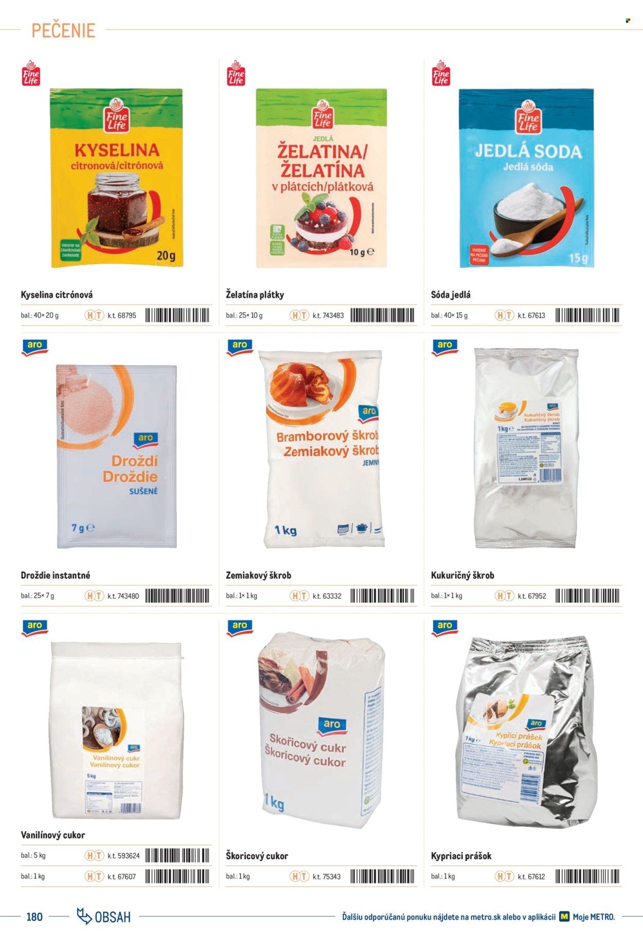 METRO leták - Katalóg vlastných značiek METRO (2025-10-01 - 2025-12-31) | 180