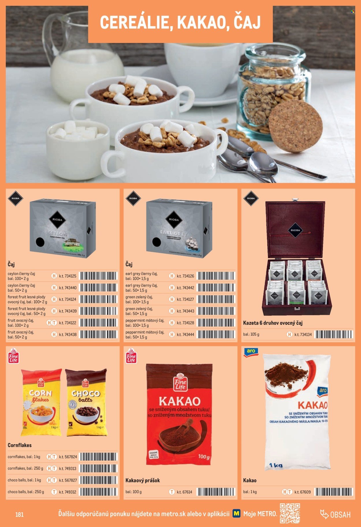 METRO leták - Katalóg vlastných značiek METRO (2025-10-01 - 2025-12-31) | 181