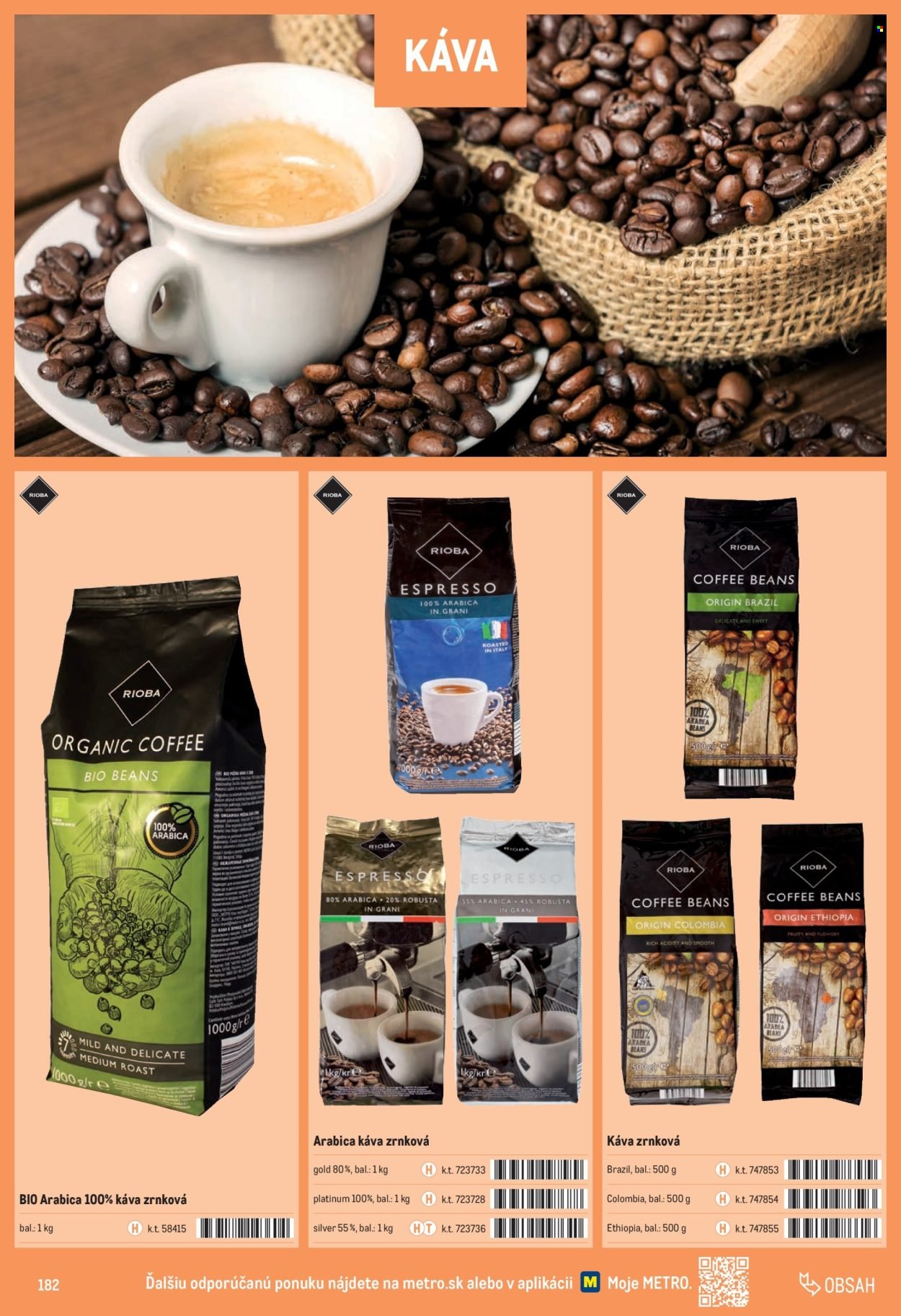 METRO leták - Katalóg vlastných značiek METRO (2025-10-01 - 2025-12-31) | 182