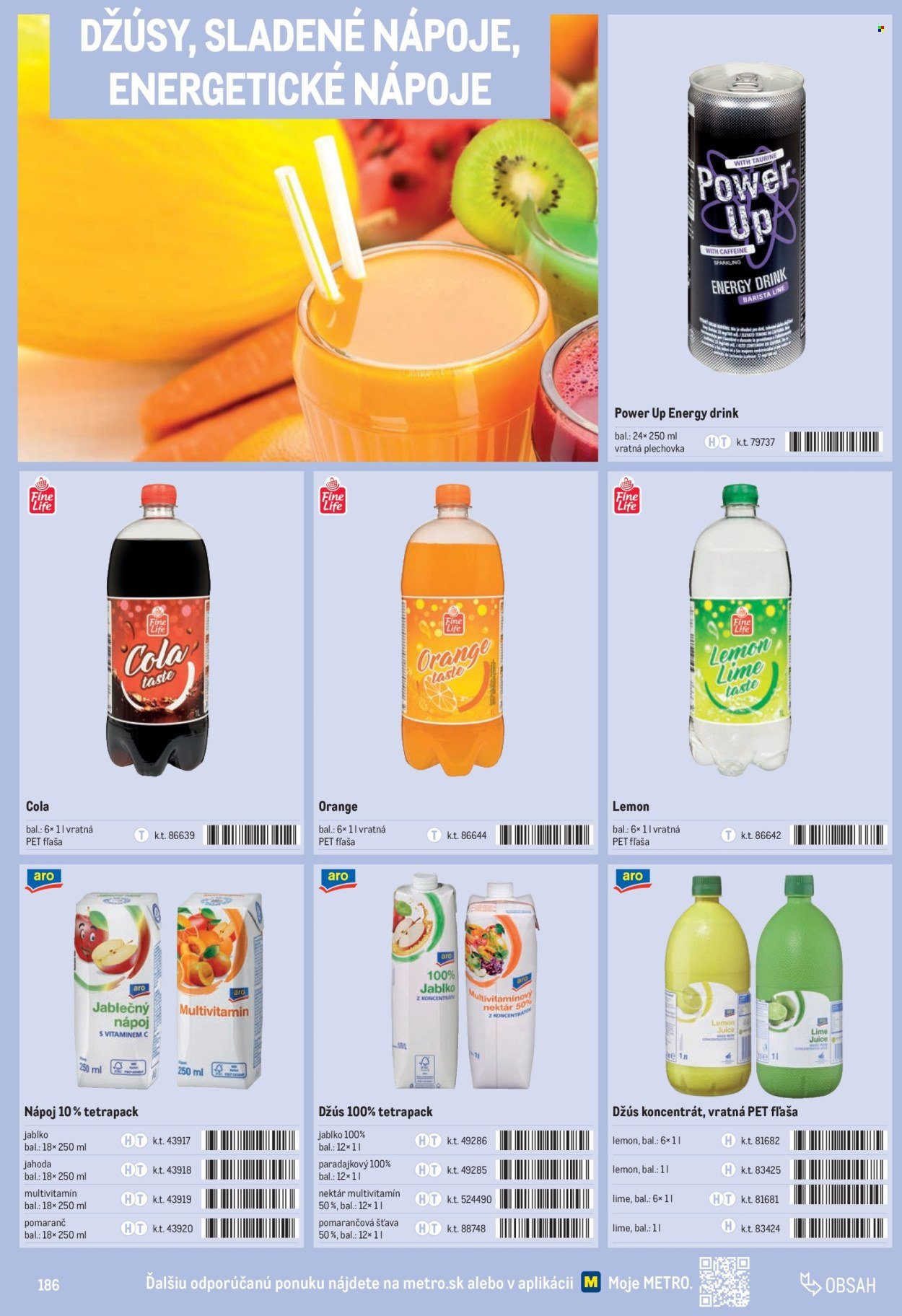 METRO leták - Katalóg vlastných značiek METRO (2025-10-01 - 2025-12-31) | 186