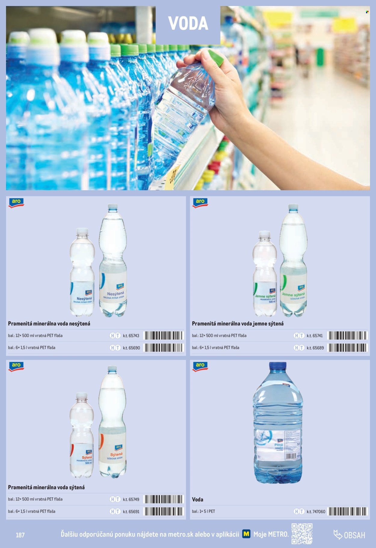 METRO leták - Katalóg vlastných značiek METRO (2025-10-01 - 2025-12-31) | 187