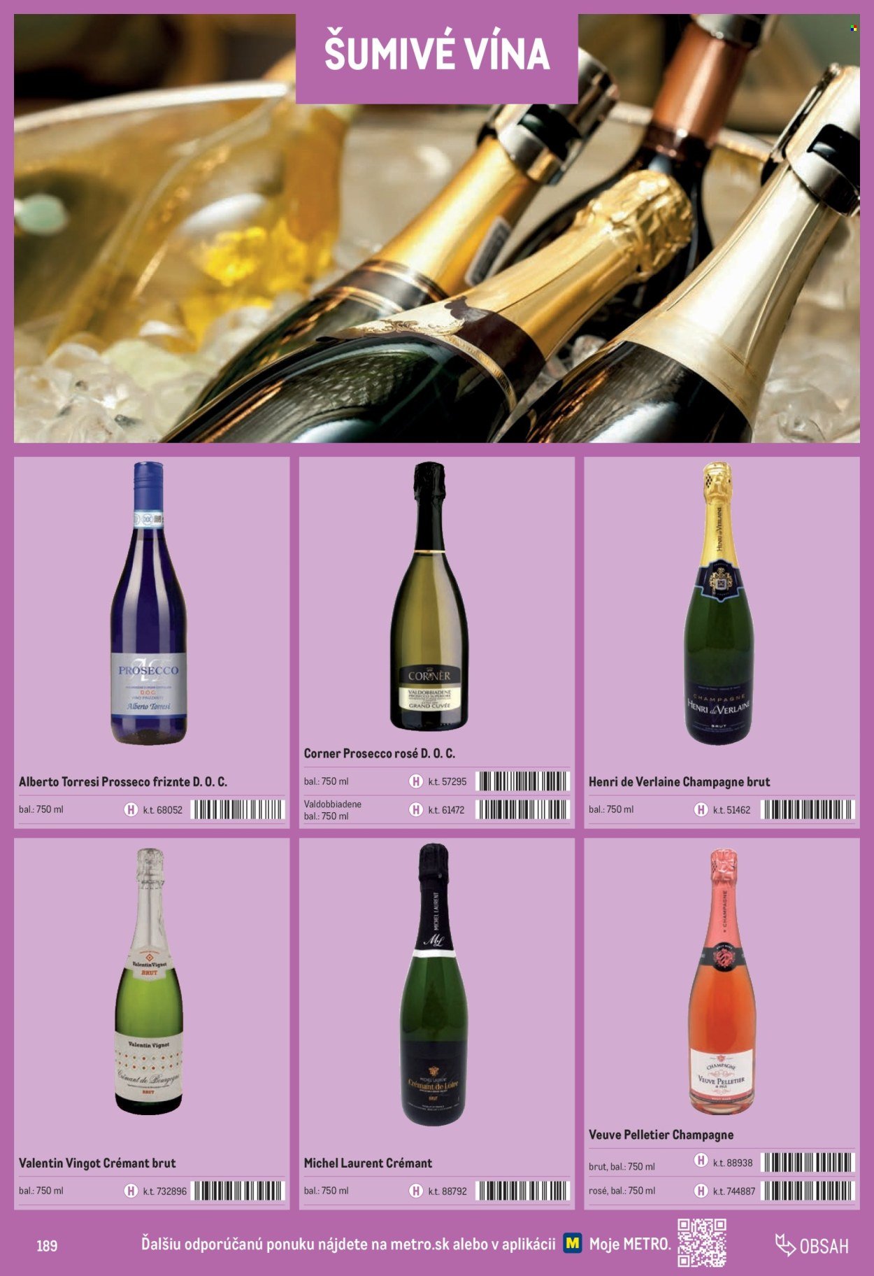 METRO leták - Katalóg vlastných značiek METRO (2025-10-01 - 2025-12-31) | 189