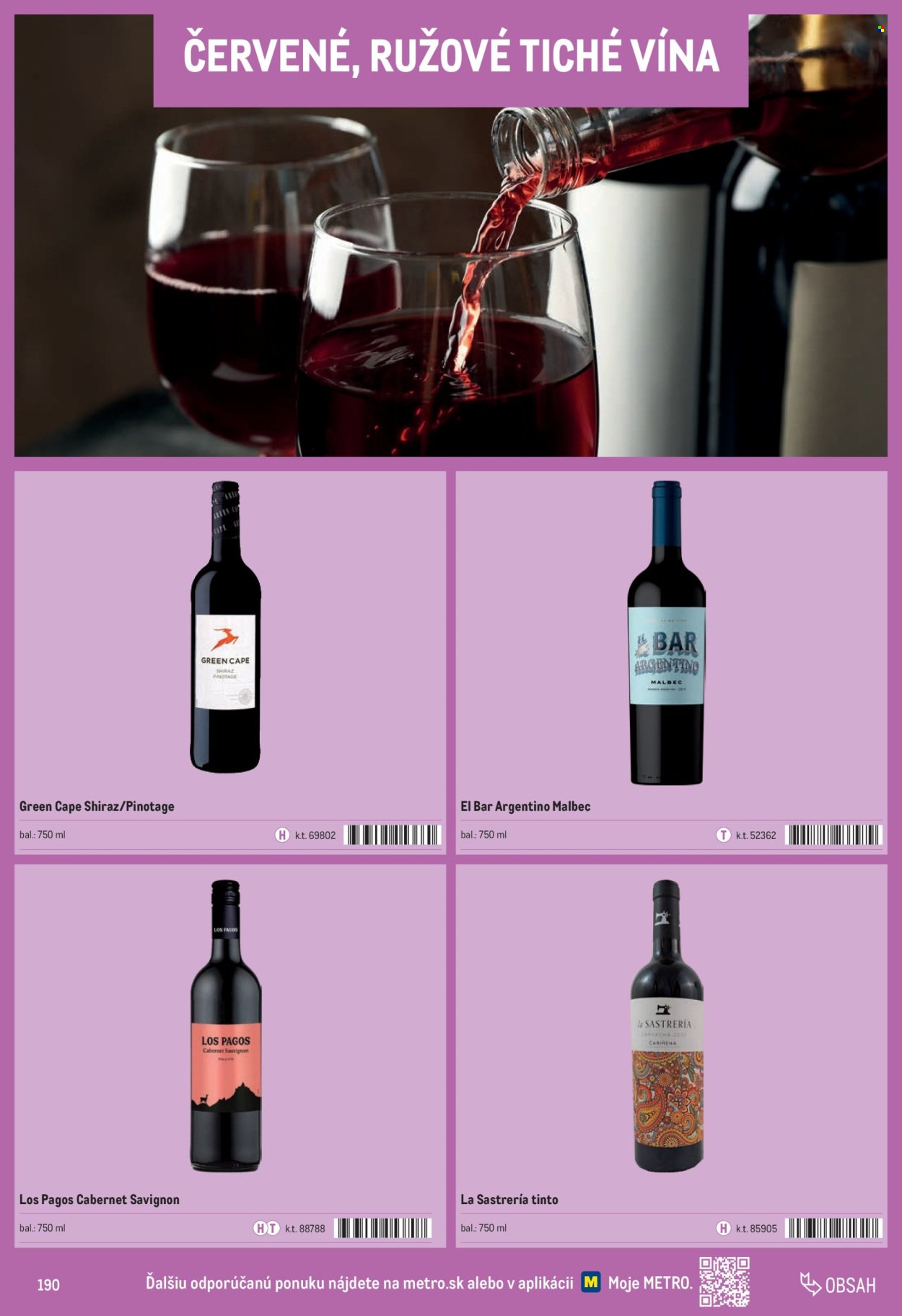 METRO leták - Katalóg vlastných značiek METRO (2025-10-01 - 2025-12-31) | 190