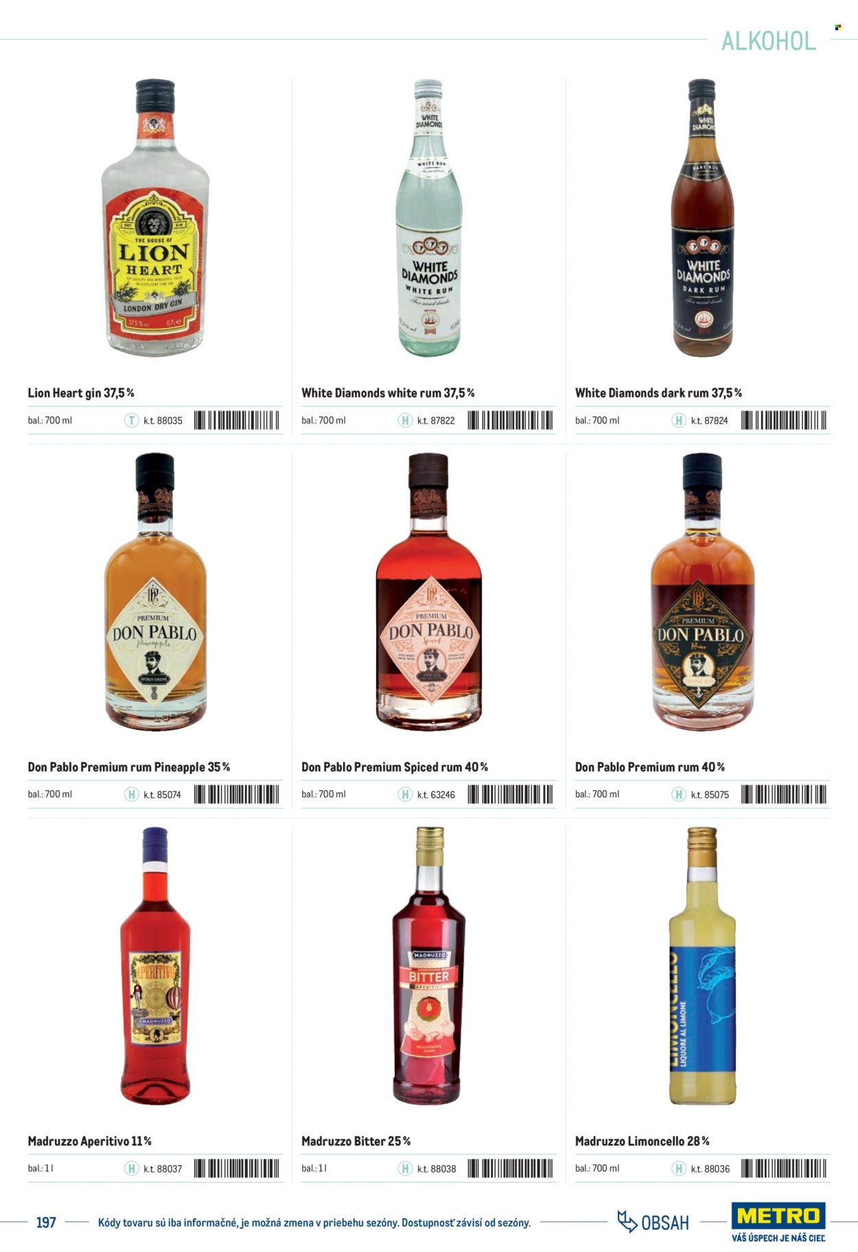 METRO leták - Katalóg vlastných značiek METRO (2025-10-01 - 2025-12-31) | 197