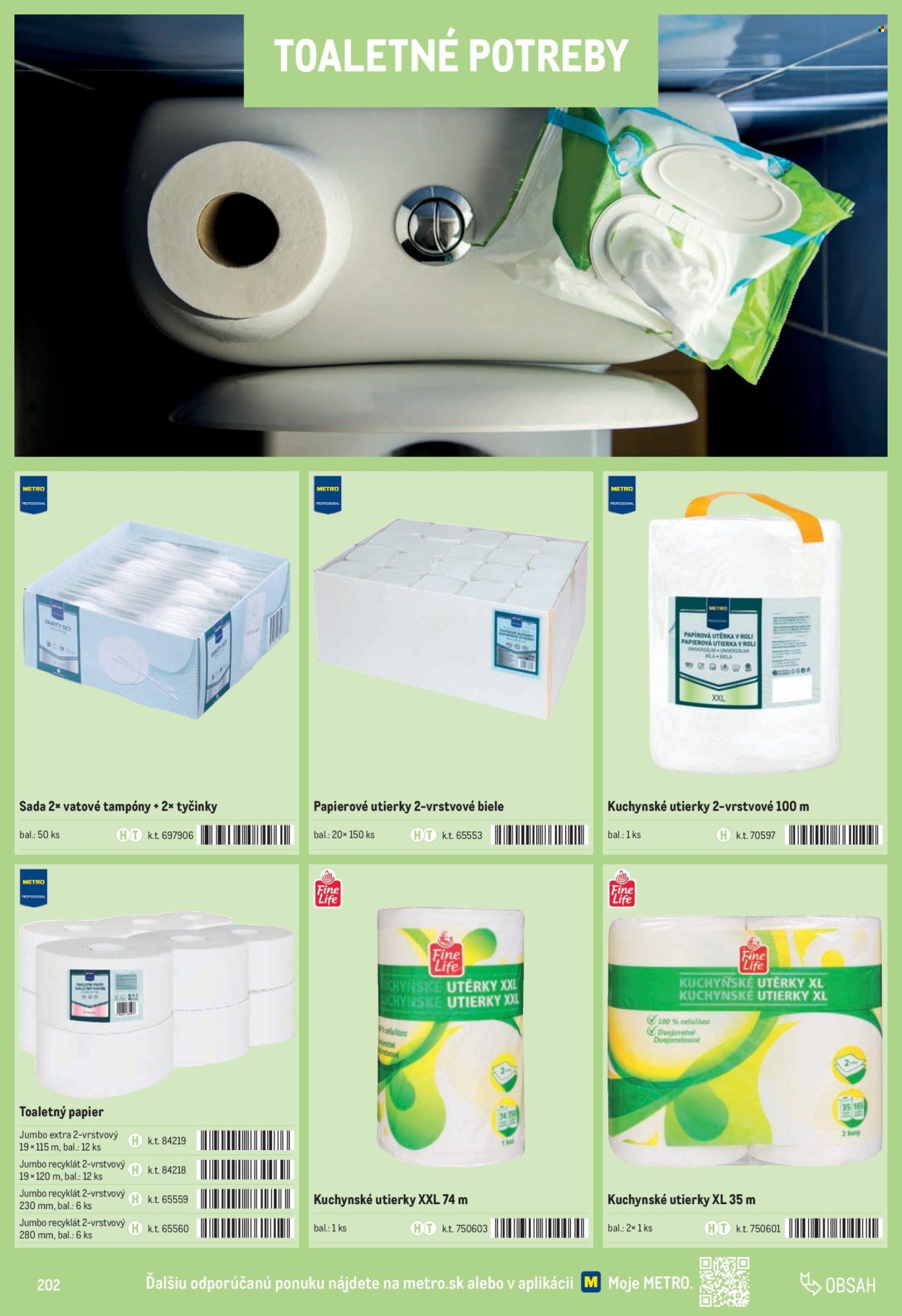 METRO leták - Katalóg vlastných značiek METRO (2025-10-01 - 2025-12-31) | 202