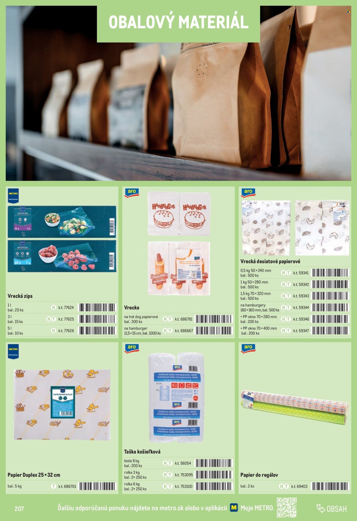 METRO leták - Katalóg vlastných značiek METRO (2025-10-01 - 2025-12-31) | 207