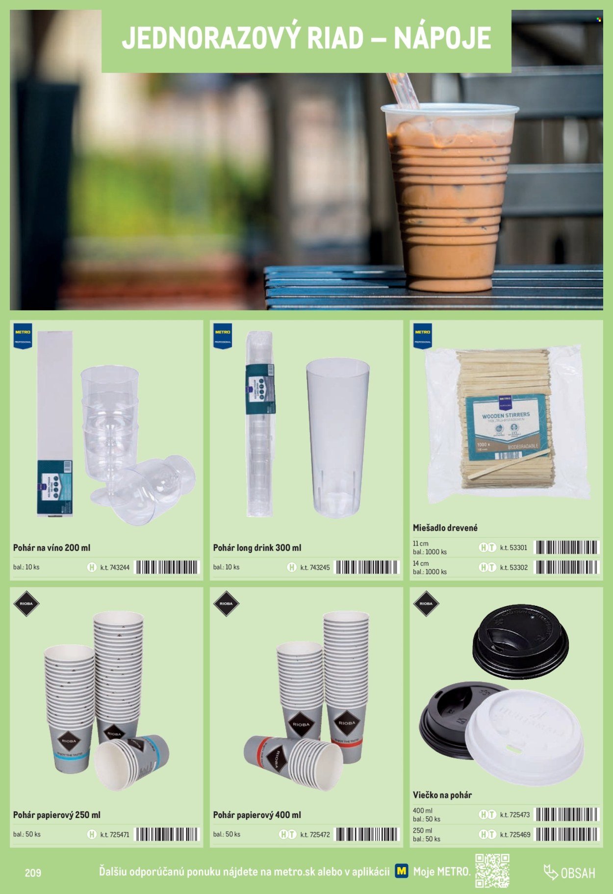 METRO leták - Katalóg vlastných značiek METRO (2025-10-01 - 2025-12-31) | 209