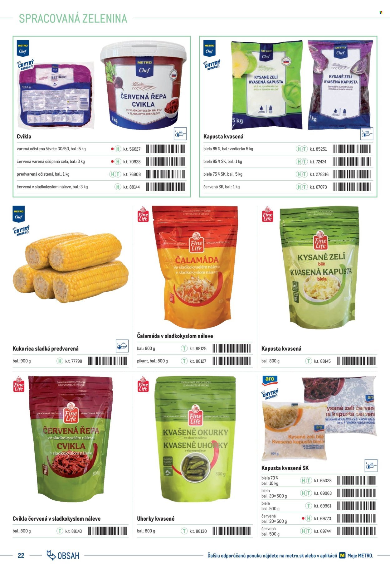 METRO leták - Katalóg vlastných značiek METRO (2025-10-01 - 2025-12-31) | 22