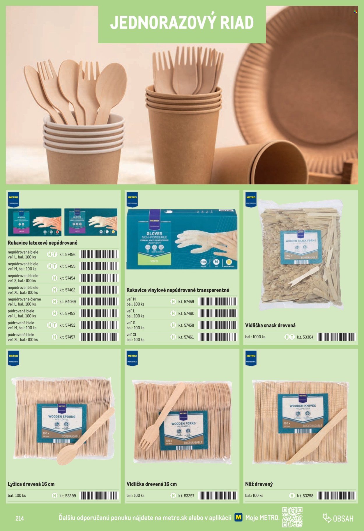 METRO leták - Katalóg vlastných značiek METRO (2025-10-01 - 2025-12-31) | 214
