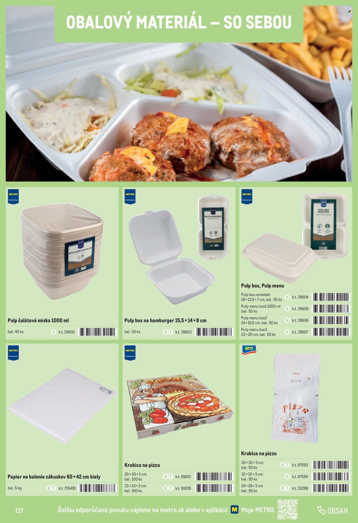 METRO leták - Katalóg vlastných značiek METRO (2025-10-01 - 2025-12-31) | 217