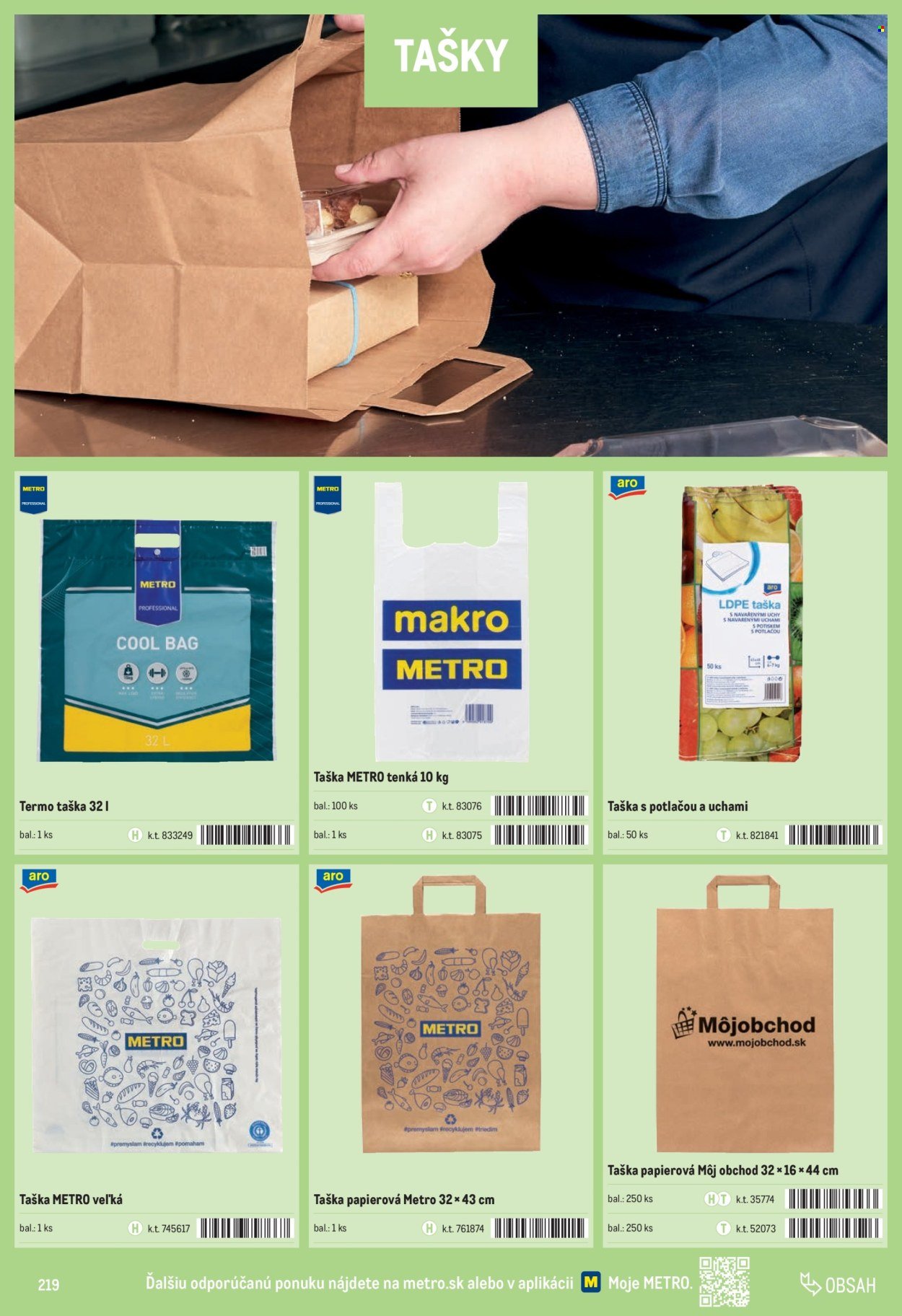 METRO leták - Katalóg vlastných značiek METRO (2025-10-01 - 2025-12-31) | 219