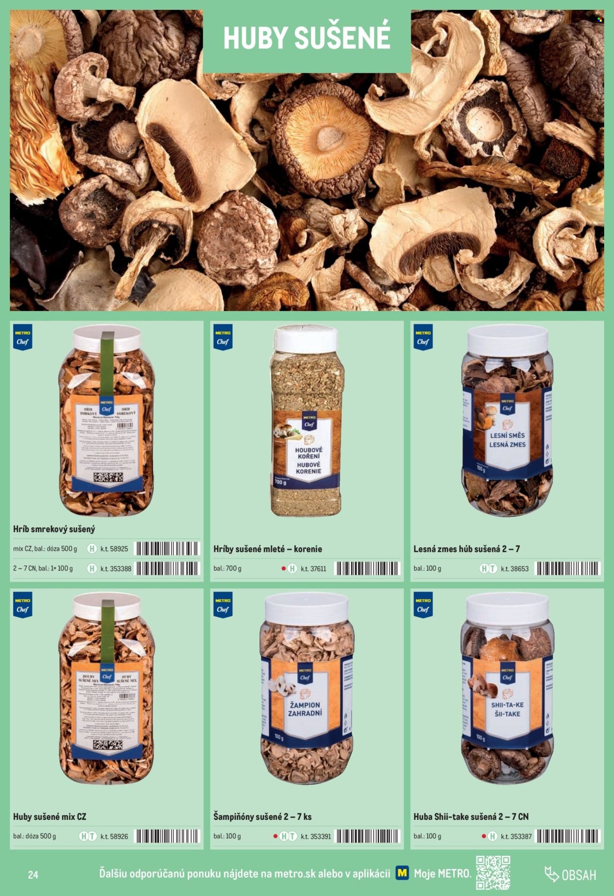 METRO leták - Katalóg vlastných značiek METRO (2025-10-01 - 2025-12-31) | 24