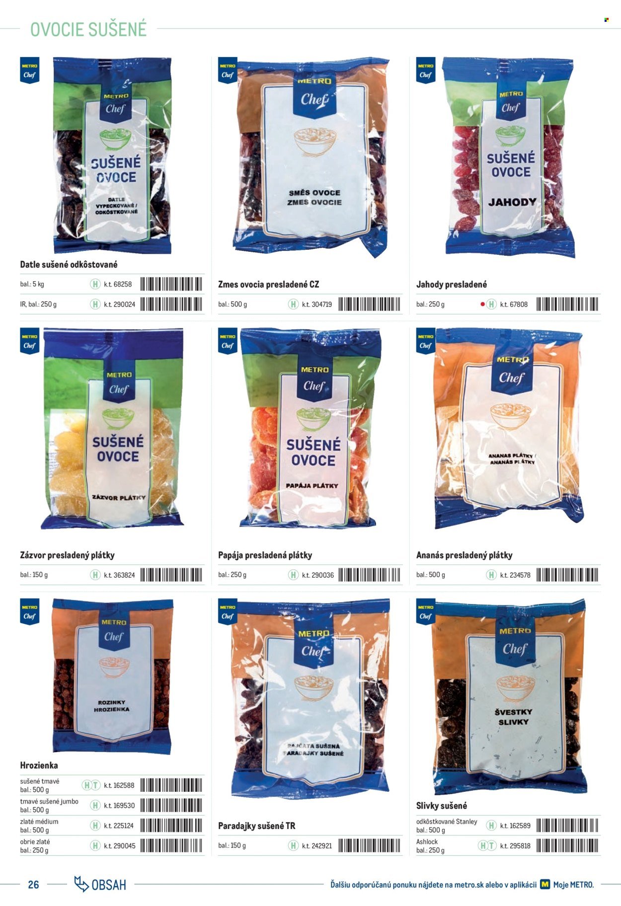 METRO leták - Katalóg vlastných značiek METRO (2025-10-01 - 2025-12-31) | 26