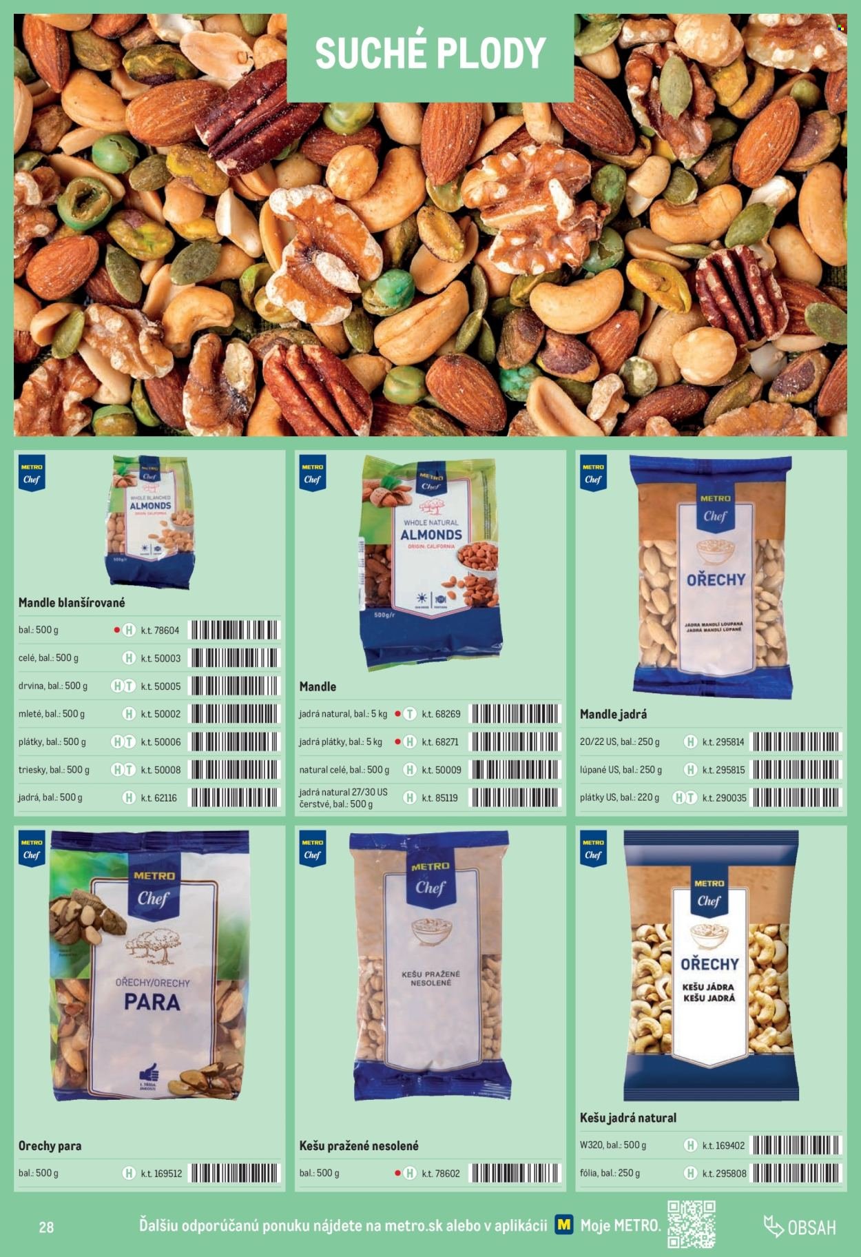 METRO leták - Katalóg vlastných značiek METRO (2025-10-01 - 2025-12-31) | 28