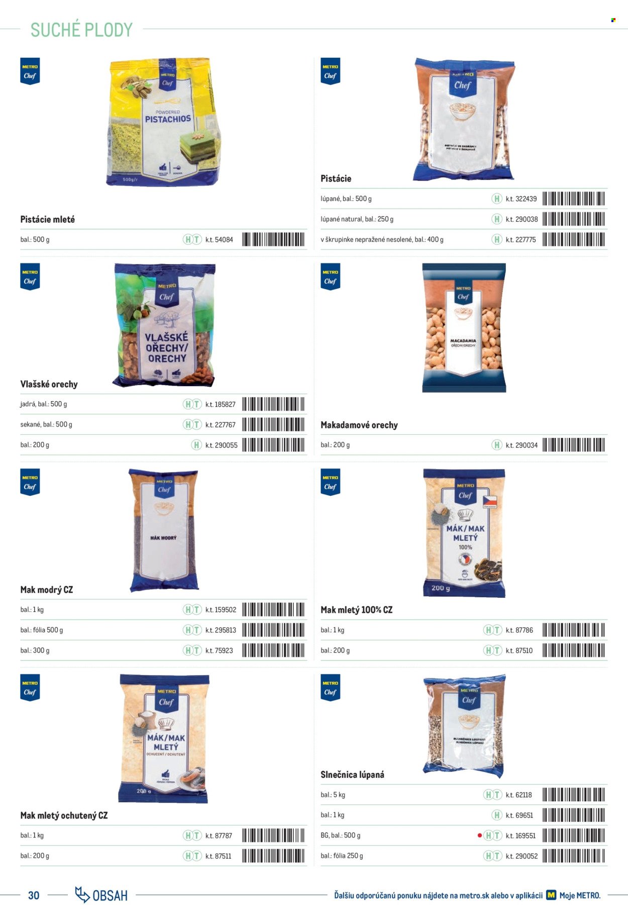 METRO leták - Katalóg vlastných značiek METRO (2025-10-01 - 2025-12-31) | 30