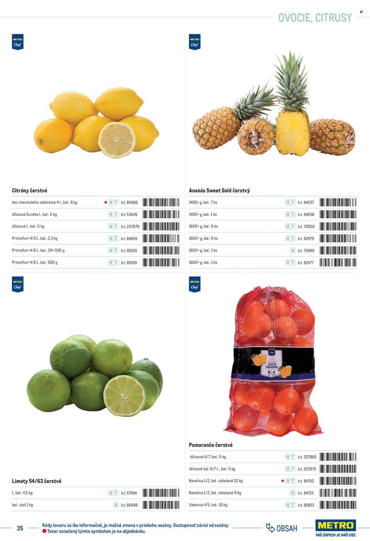 METRO leták - Katalóg vlastných značiek METRO (2025-10-01 - 2025-12-31) | 35