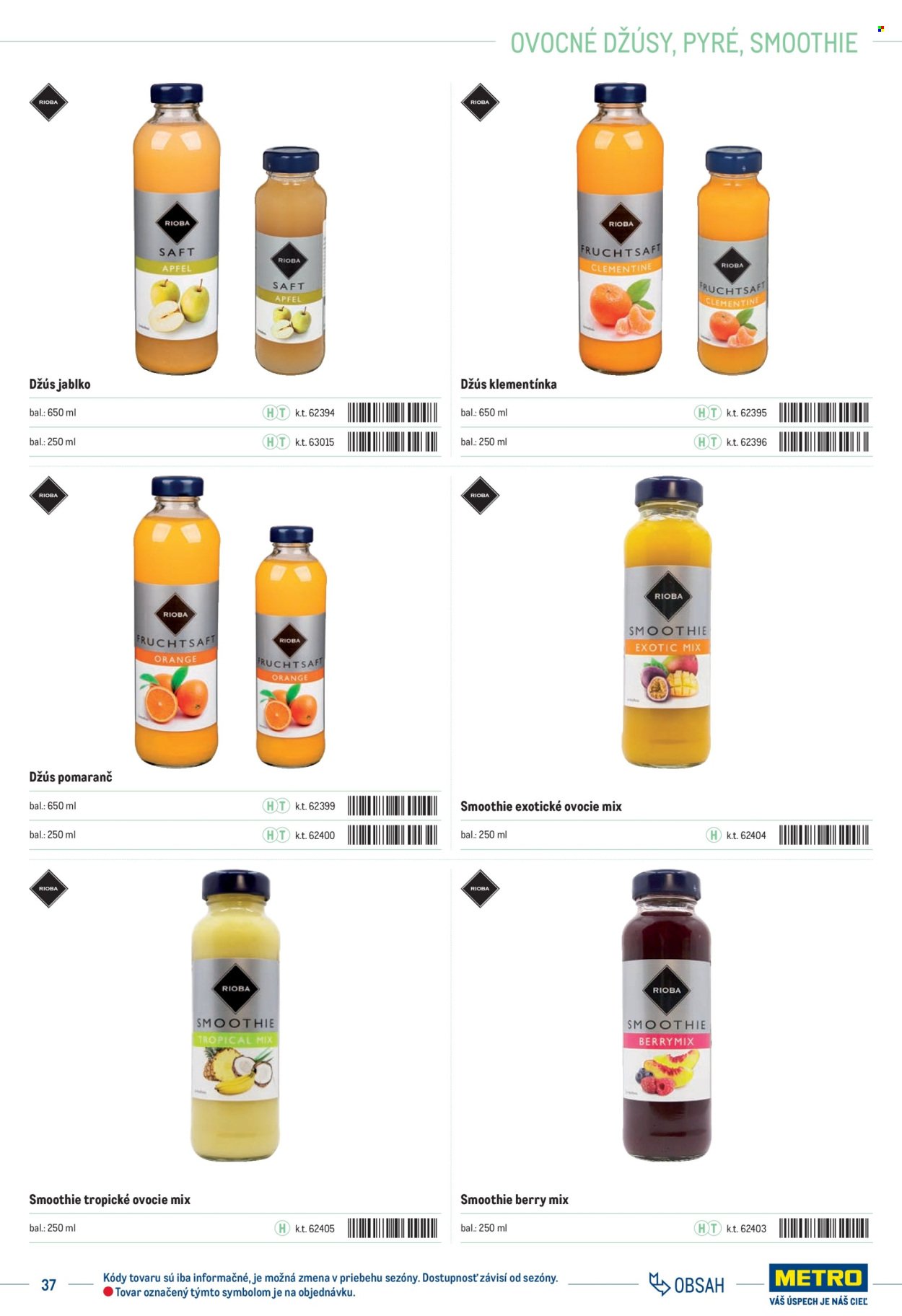 METRO leták - Katalóg vlastných značiek METRO (2025-10-01 - 2025-12-31) | 37