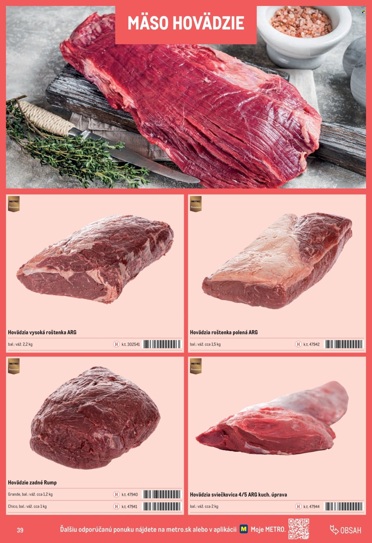 METRO leták - Katalóg vlastných značiek METRO (2025-10-01 - 2025-12-31) | 39