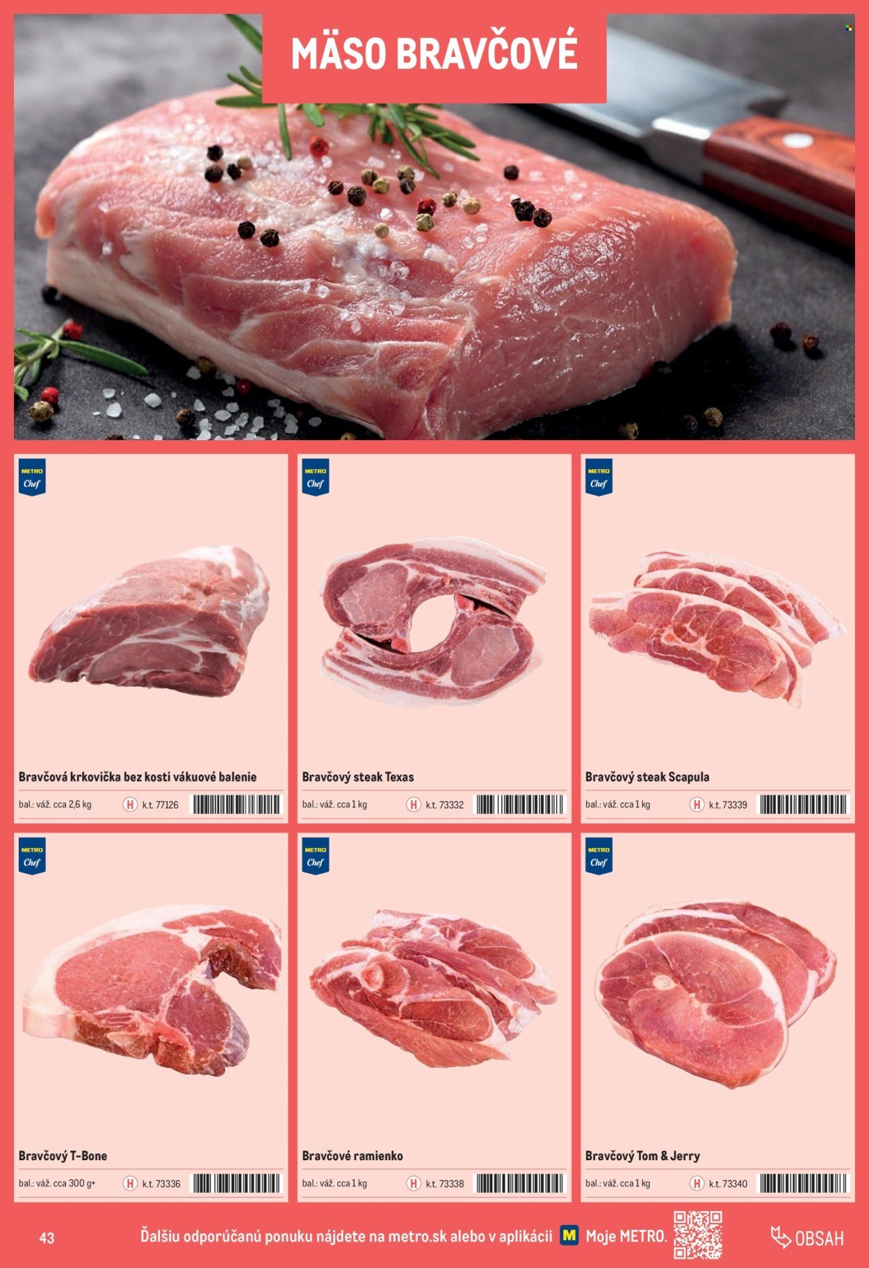 METRO leták - Katalóg vlastných značiek METRO (2025-10-01 - 2025-12-31) | 43