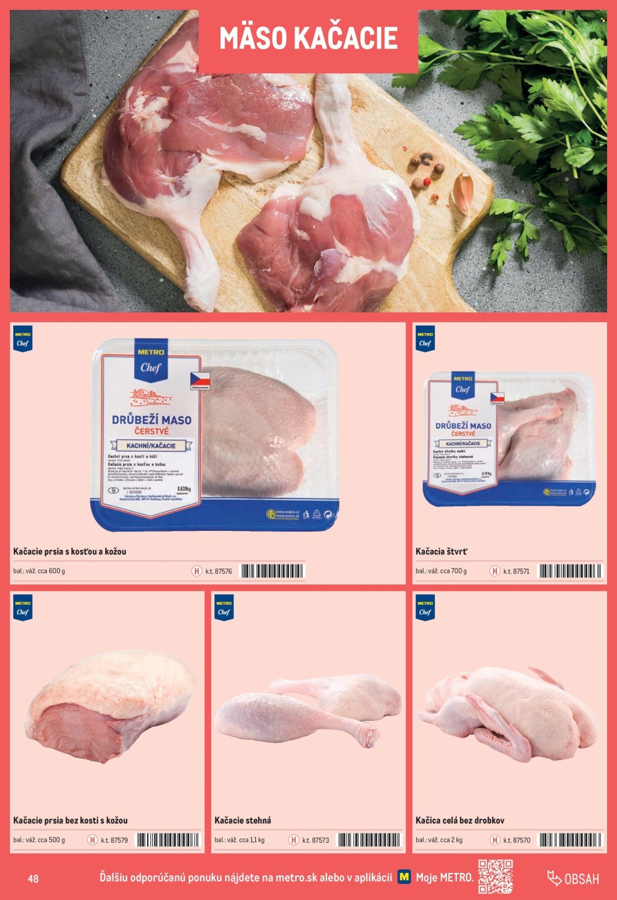 METRO leták - Katalóg vlastných značiek METRO (2025-10-01 - 2025-12-31) | 48