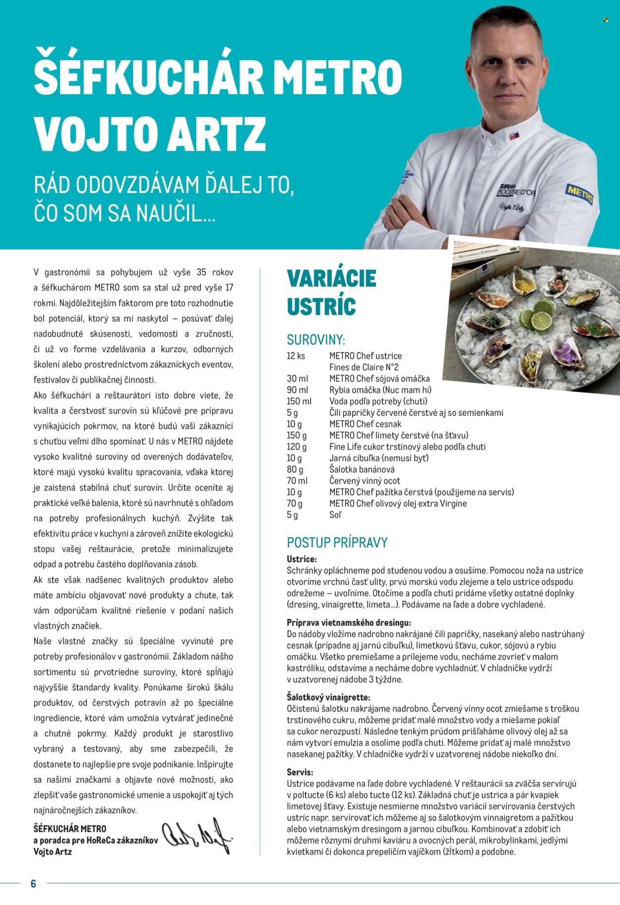 METRO leták - Katalóg vlastných značiek METRO (2025-10-01 - 2025-12-31) | 6