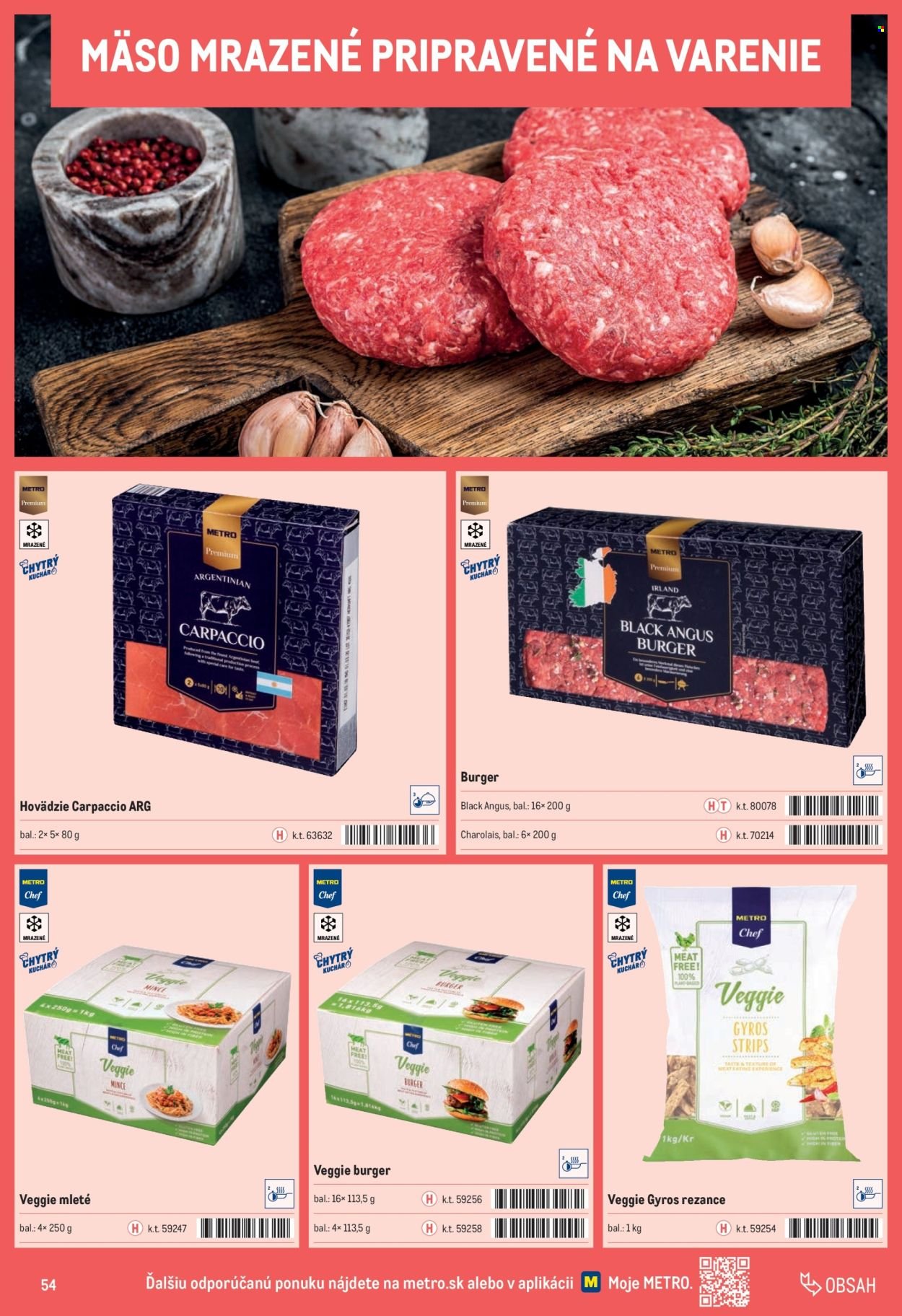 METRO leták - Katalóg vlastných značiek METRO (2025-10-01 - 2025-12-31) | 54