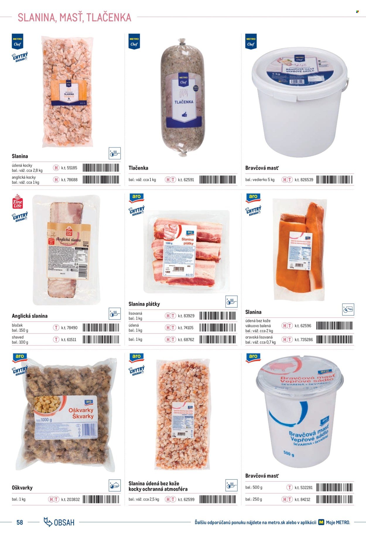 METRO leták - Katalóg vlastných značiek METRO (2025-10-01 - 2025-12-31) | 58