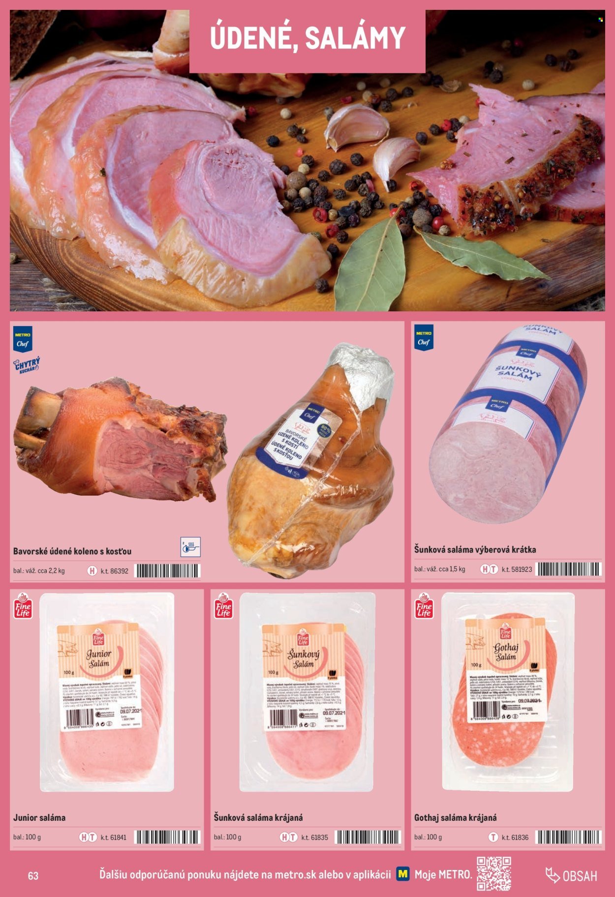 METRO leták - Katalóg vlastných značiek METRO (2025-10-01 - 2025-12-31) | 63
