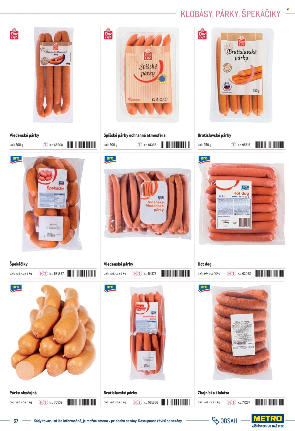 METRO leták - Katalóg vlastných značiek METRO (2025-10-01 - 2025-12-31) | 67