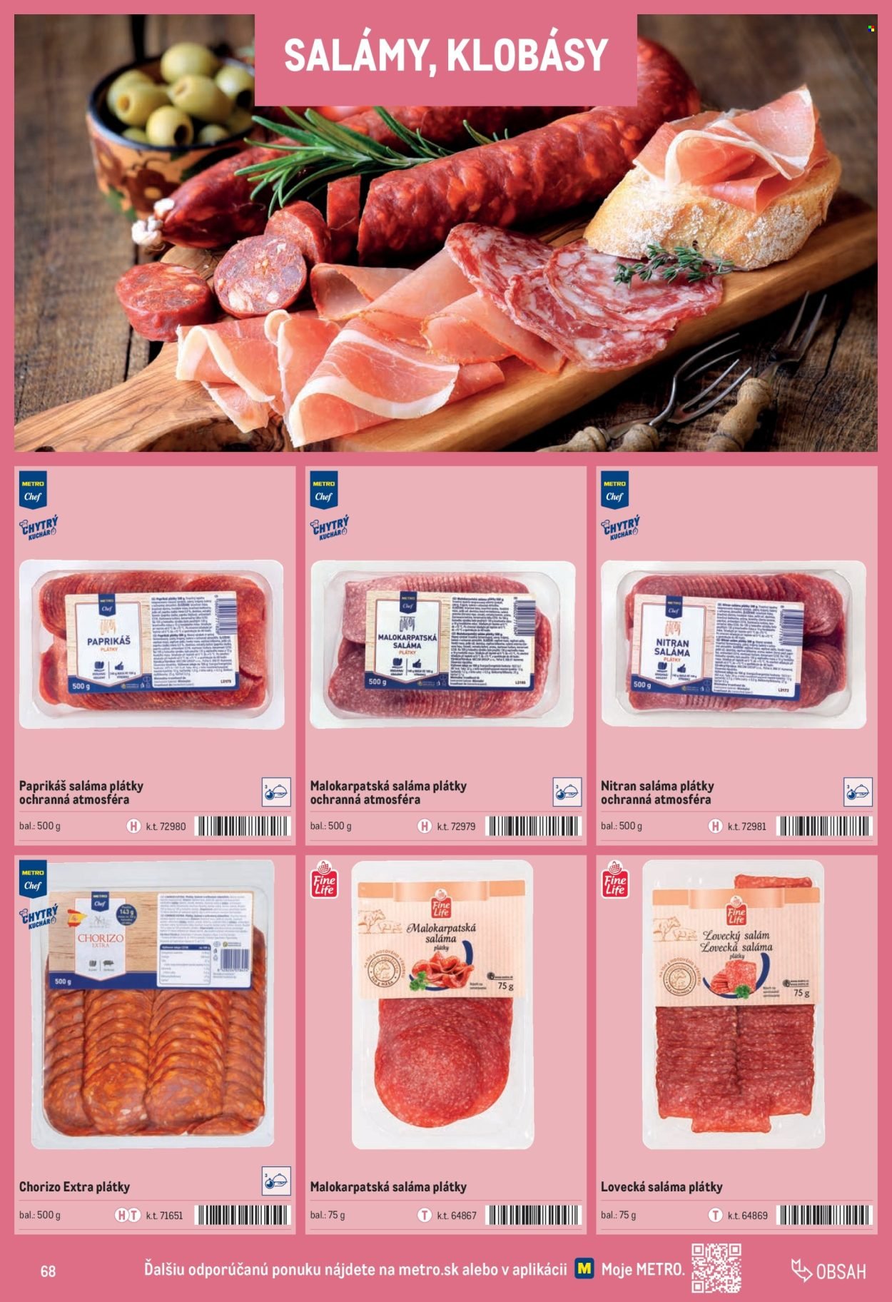 METRO leták - Katalóg vlastných značiek METRO (2025-10-01 - 2025-12-31) | 68