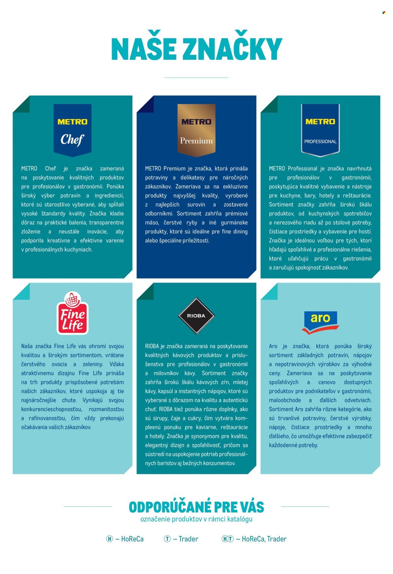 METRO leták - Katalóg vlastných značiek METRO (2025-10-01 - 2025-12-31) | 8