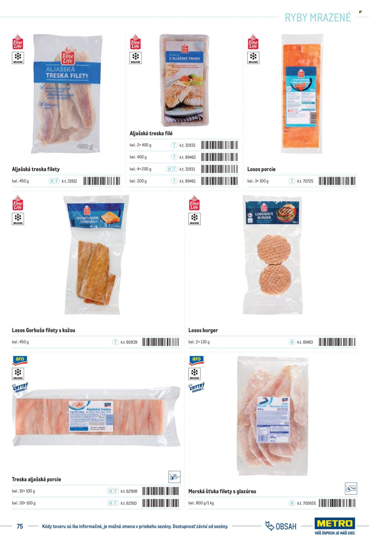 METRO leták - Katalóg vlastných značiek METRO (2025-10-01 - 2025-12-31) | 75