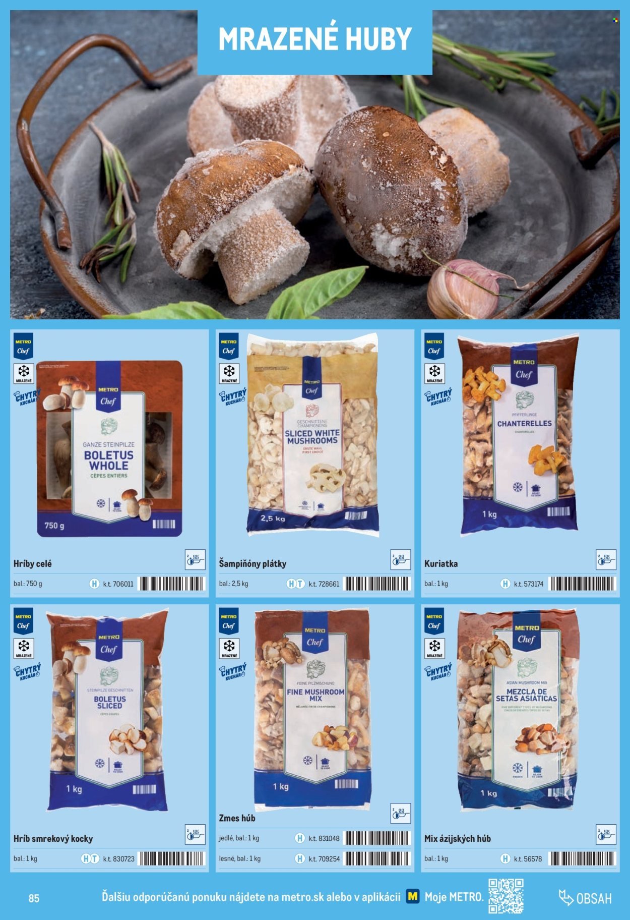 METRO leták - Katalóg vlastných značiek METRO (2025-10-01 - 2025-12-31) | 85