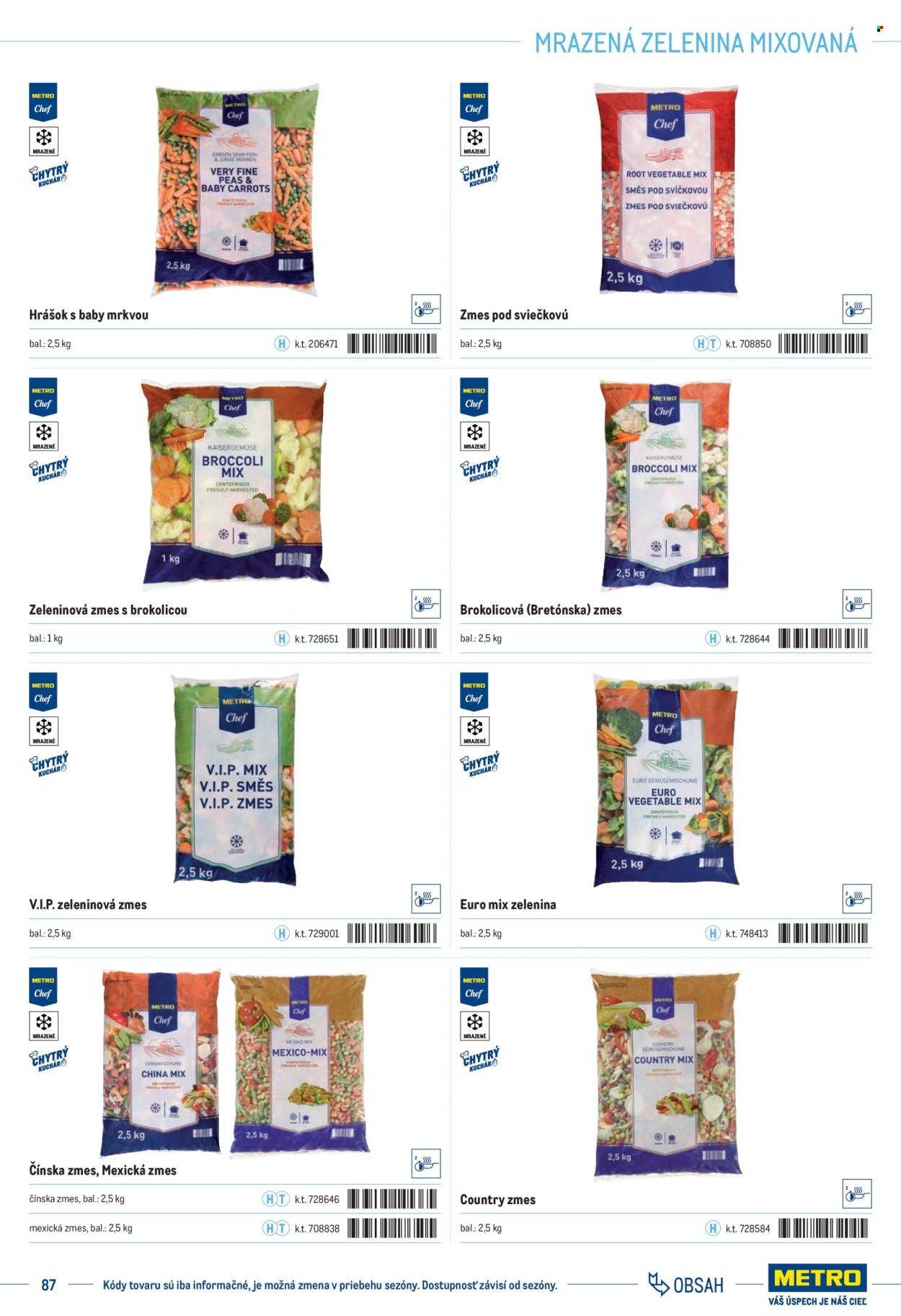 METRO leták - Katalóg vlastných značiek METRO (2025-10-01 - 2025-12-31) | 87