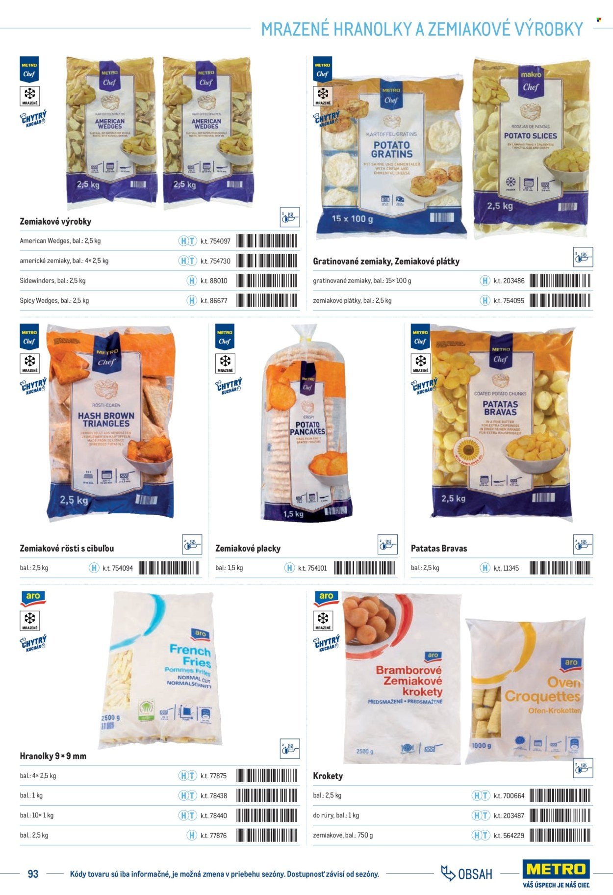 METRO leták - Katalóg vlastných značiek METRO (2025-10-01 - 2025-12-31) | 93