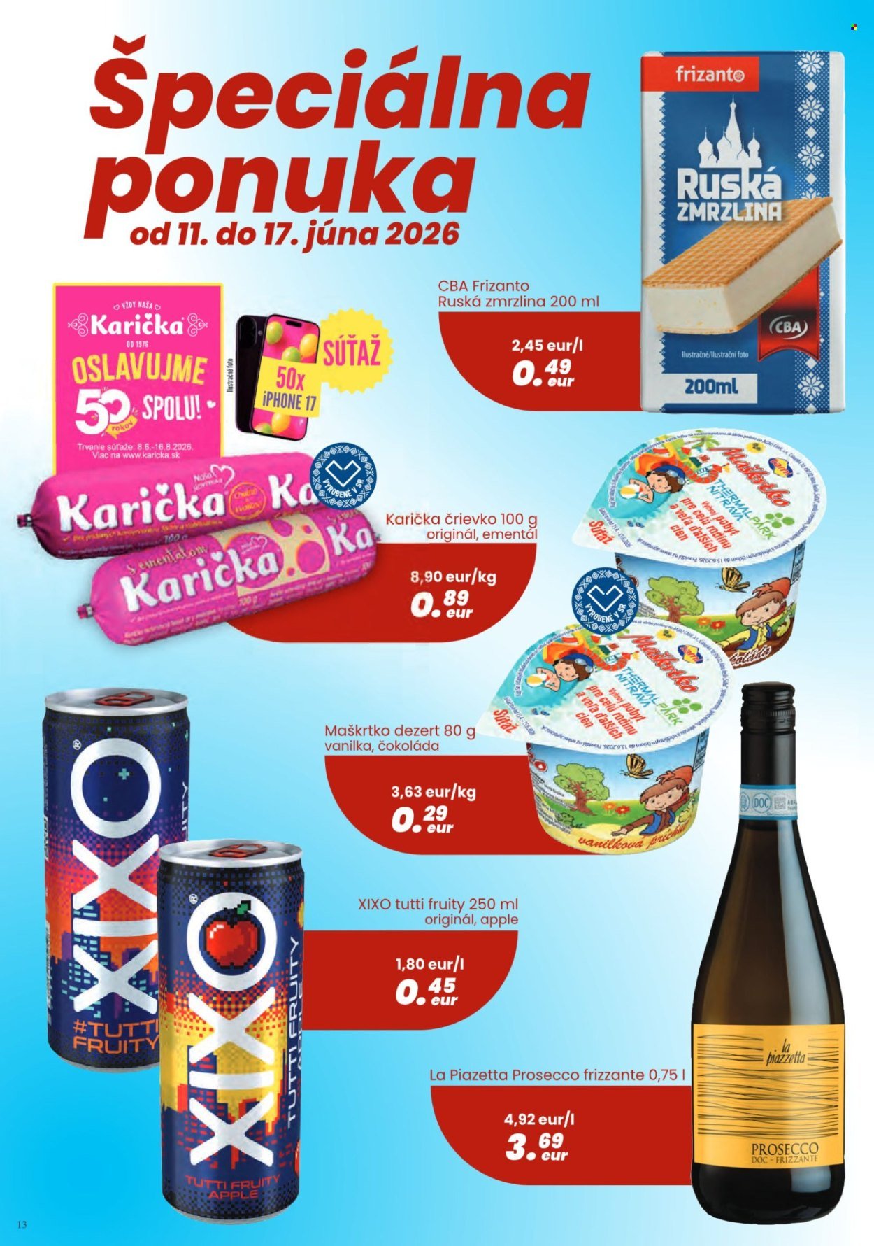 SINTRA leták - Od štvrtka 4.6.2026