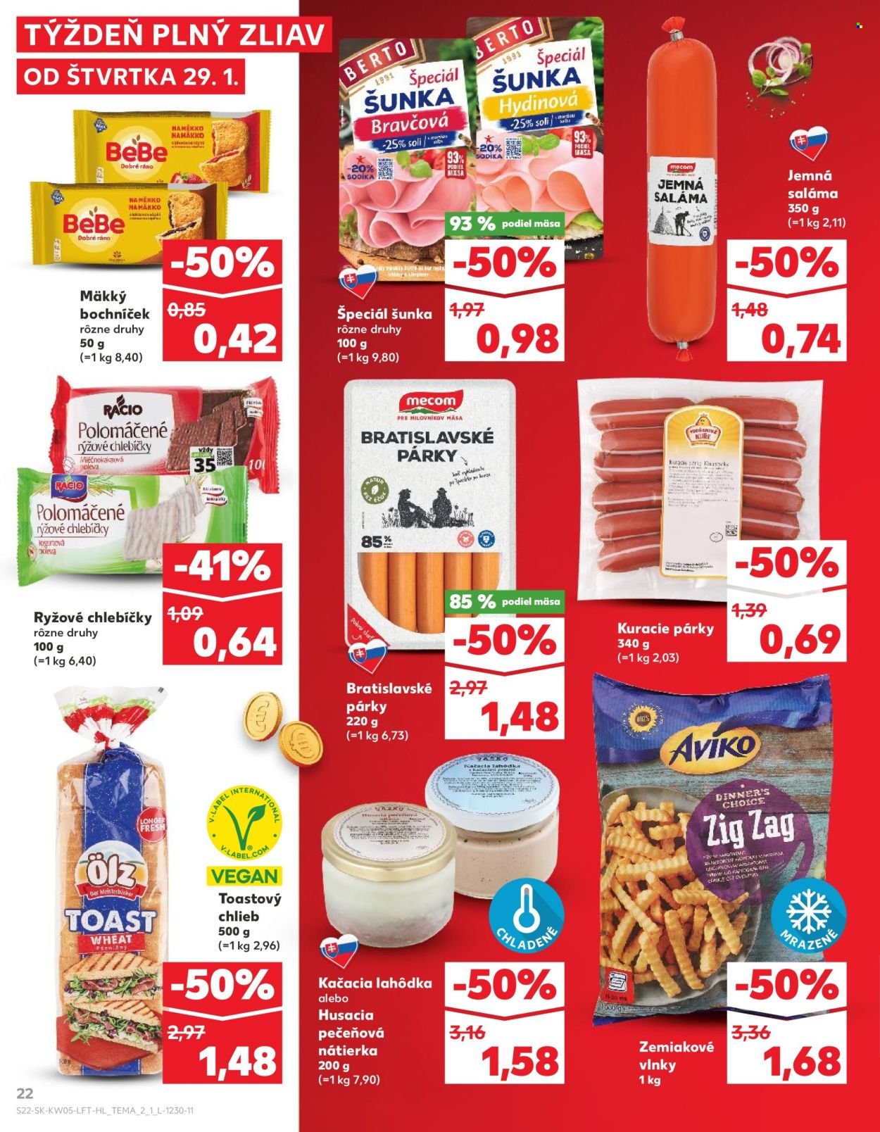 KAUFLAND leták - Od štvrtka 29.1.2026 (2026-01-29 - 2026-02-04) | 22