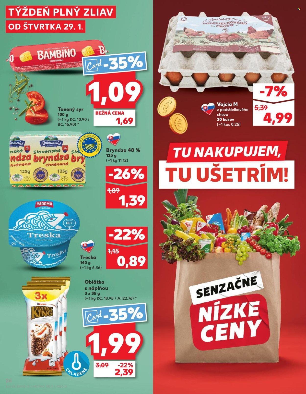 KAUFLAND leták - Od štvrtka 29.1.2026 (2026-01-29 - 2026-02-04) | 26