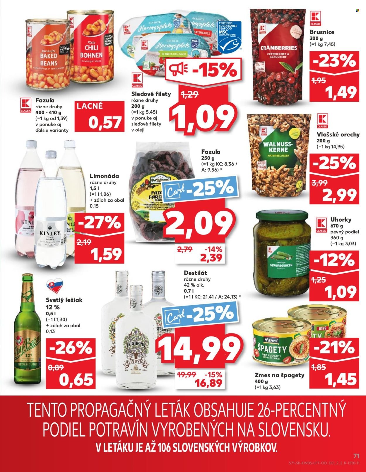 KAUFLAND leták - Od štvrtka 29.1.2026 (2026-01-29 - 2026-02-04) | 71