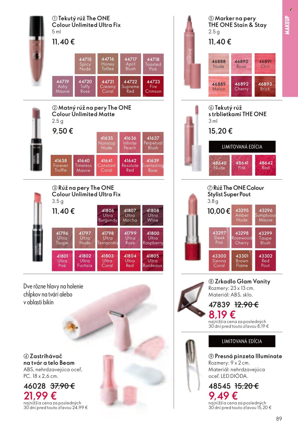 ORIFLAME leták - Katalóg 07 (2026-05-06 - 2026-05-26) | 89