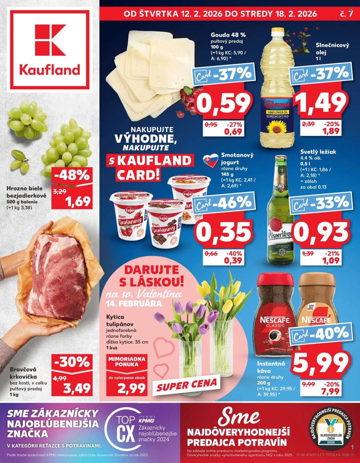 KAUFLAND leták - Od štvrtka 12.2.2026 (2026-02-12 - 2026-02-18) | 1